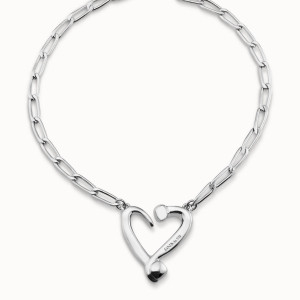 One Love Necklace Gold by UNOde50 | Giving Tree Gallery