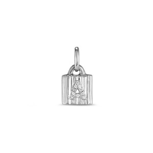 UNOde50 Padlock Charm - Silver