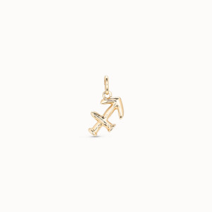 UNOde50 Sagittarius Zodiac Charm - Gold UNOde50 Sagittarius Zodiac Charm - Gold