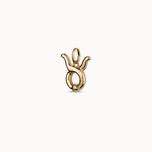 UNOde50 Taurus Zodiac Charm - Gold UNOde50 Taurus Zodiac Charm - Gold