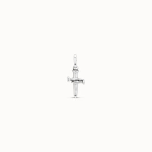 UNOde50 Cross Charm - Medium, Silver UNOde50 Cross Charm - Medium, Silver