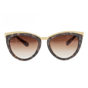 Freida Rothman Daphne Sunglasses Grey Tortoiseshell + Gold Freida Rothman Daphne Sunglasses Grey Tortoiseshell + Gold