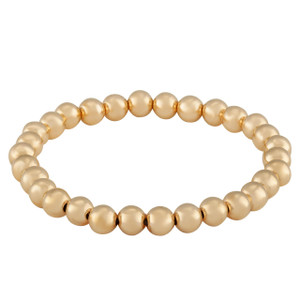 Carla Nancy B Large Bead Bracelet in Yellow Gold Carla Nancy B Large Bead Bracelet in Yellow Gold