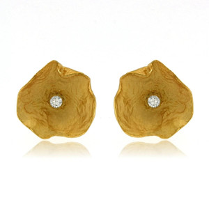 Mysterium Collection Large Petal Post Earrings