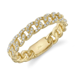 Shy Creation Diamond Link Ring Shy Creation Diamond Link Ring