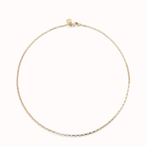 UNOde50 Hazte Uno Short Gold Link Chain UNOde50 Hazte Uno Short Gold Link Chain