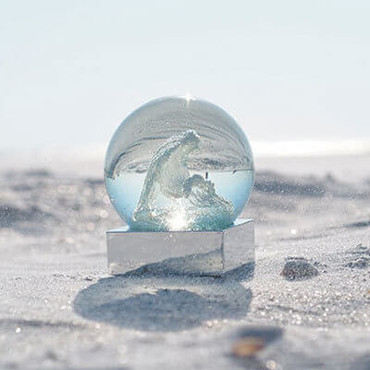 CoolSnowGlobes Coral Sea Snow Globe CS194-CSEA