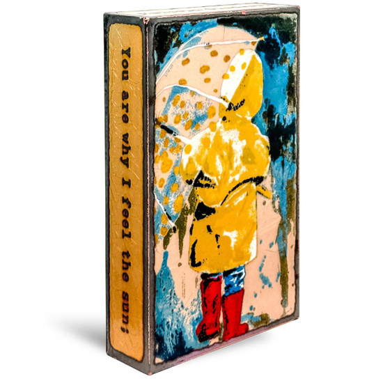 Houston Llew Spiritiles Rainy Days - Spiritile #292 Houston Llew Spiritiles Rainy Days - Spiritile #292