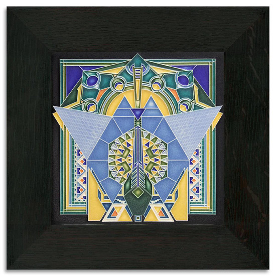 Imperial Peacock by Motawi Tileworks