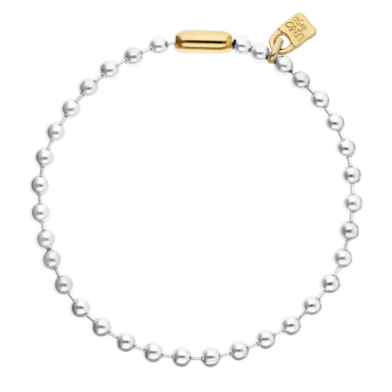 UNOde50 Snowflake Necklace - Two Tone 