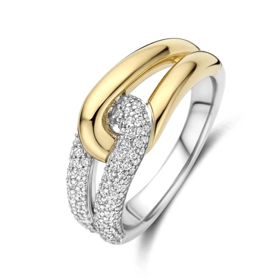 Ti Sento Milano Zirconia Connected Ring 