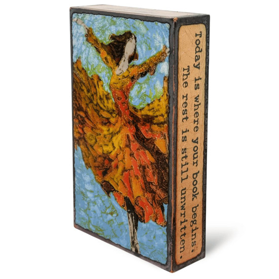 Beginnings - Spiritile #306 by Houston Llew