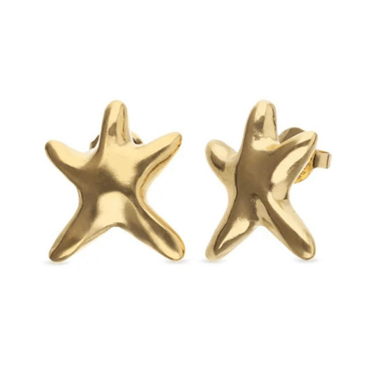 UNOde50 Star Earrings - Gold 