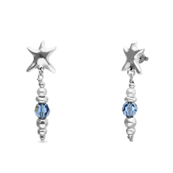 UNOde50 Starblue Earrings 