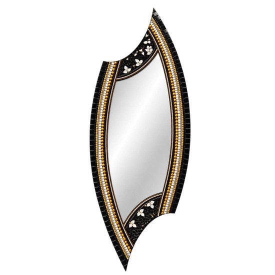 Zetamari Mosaics Neslo Mirror - Black 