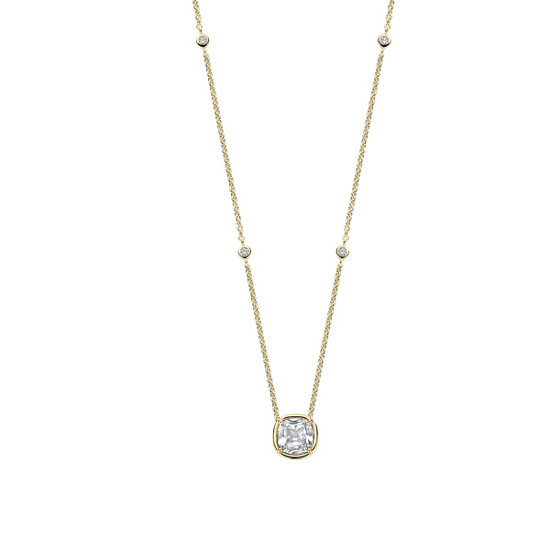 Ti Sento Milano Round Zirconia Necklace 