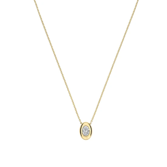 Oval Sparkle Necklace