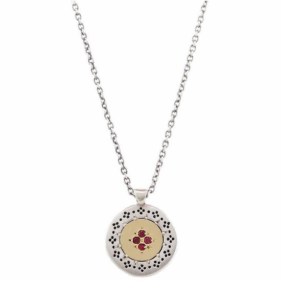 Adel Chefridi Four Star Harmony Pendant Ruby Adel Chefridi Four Star Harmony Pendant Ruby