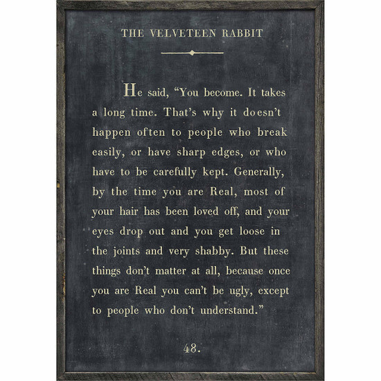 Sugarboo and Co The Velveteen Rabbit Art Print Sugarboo and Co The Velveteen Rabbit Art Print