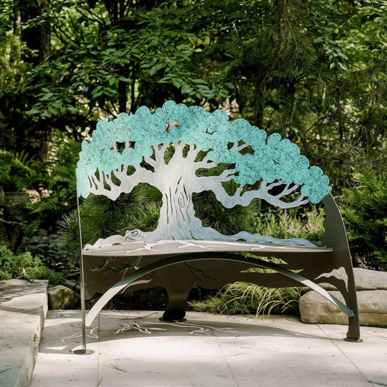Cricket Forge Tree Bench Verdi