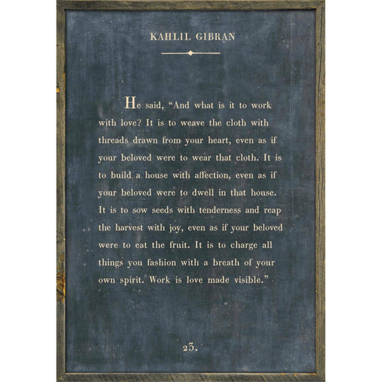 Sugarboo and Co Kahlil Gibran Art Print Sugarboo and Co Kahlil Gibran Art Print