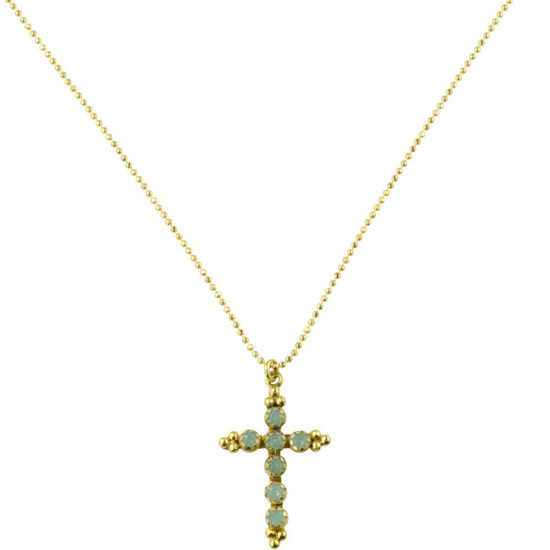 Golden Plated Copper Zirconia Madonna And St. Jude - Temu