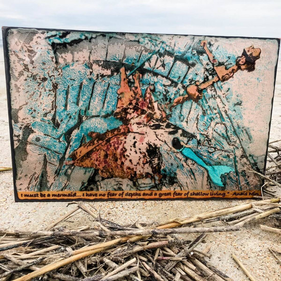 Seas the Day | Limited Edition | Houston Llew Spiritiles | Art and
