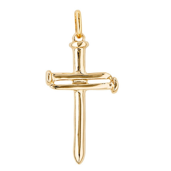 UNOde50 Big Cross Charm - Gold UNOde50 Big Cross Charm - Gold