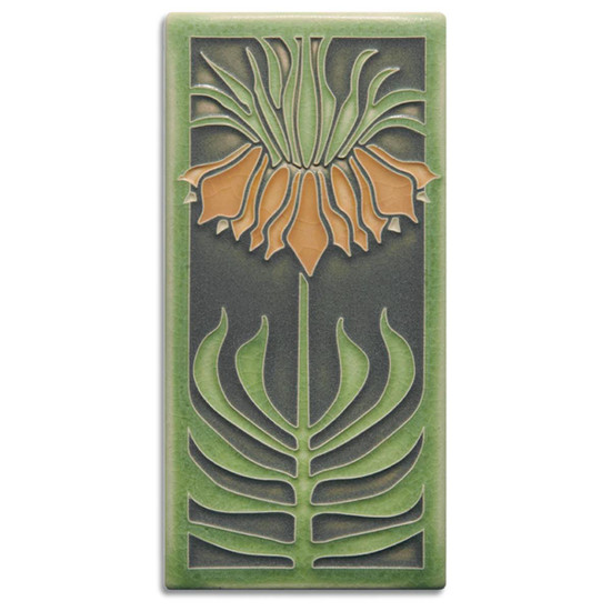 Motawi Tileworks Persian Lily - Grey