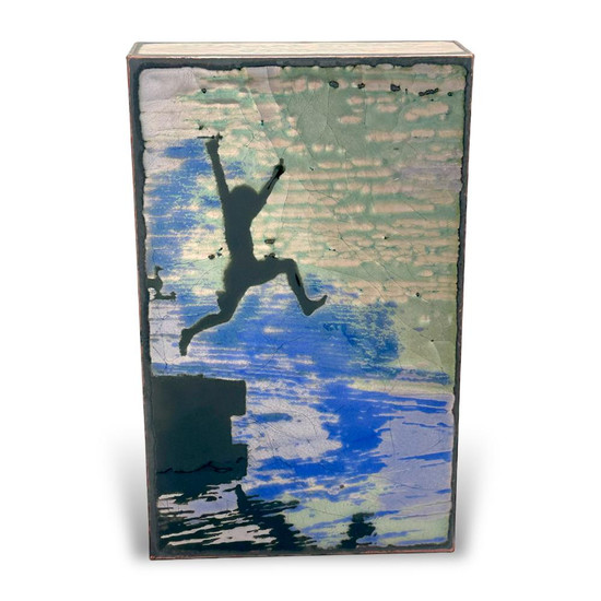 Leap - Spiritile #280 by Houston Llew | Giving Tree Gallery