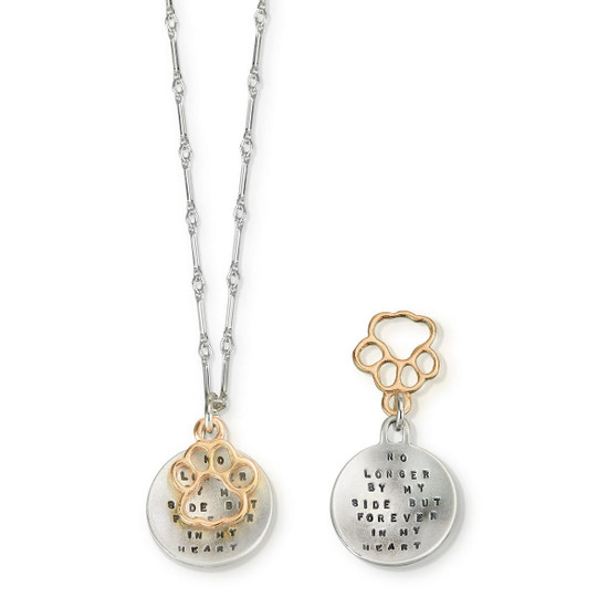 Kathy Bransfield Forever in My Heart Pet Necklace 