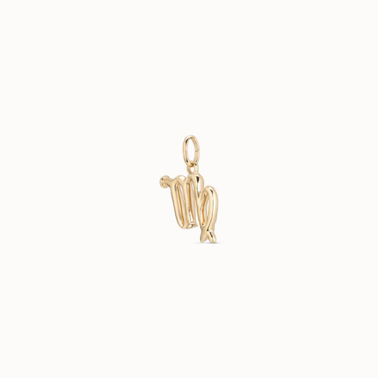 UNOde50 Virgo Zodiac Charm - Gold