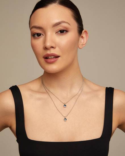 Aura Blue Necklace by UNOde50 | Giving Tree Gallery