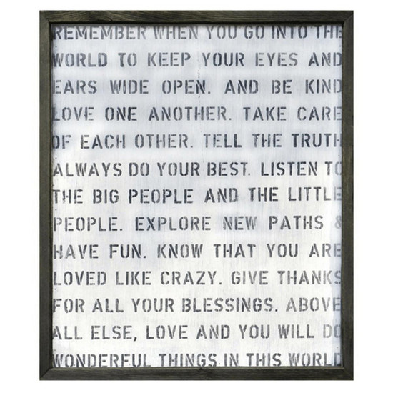 Sugarboo and Co Remember When You Go - Art Print 