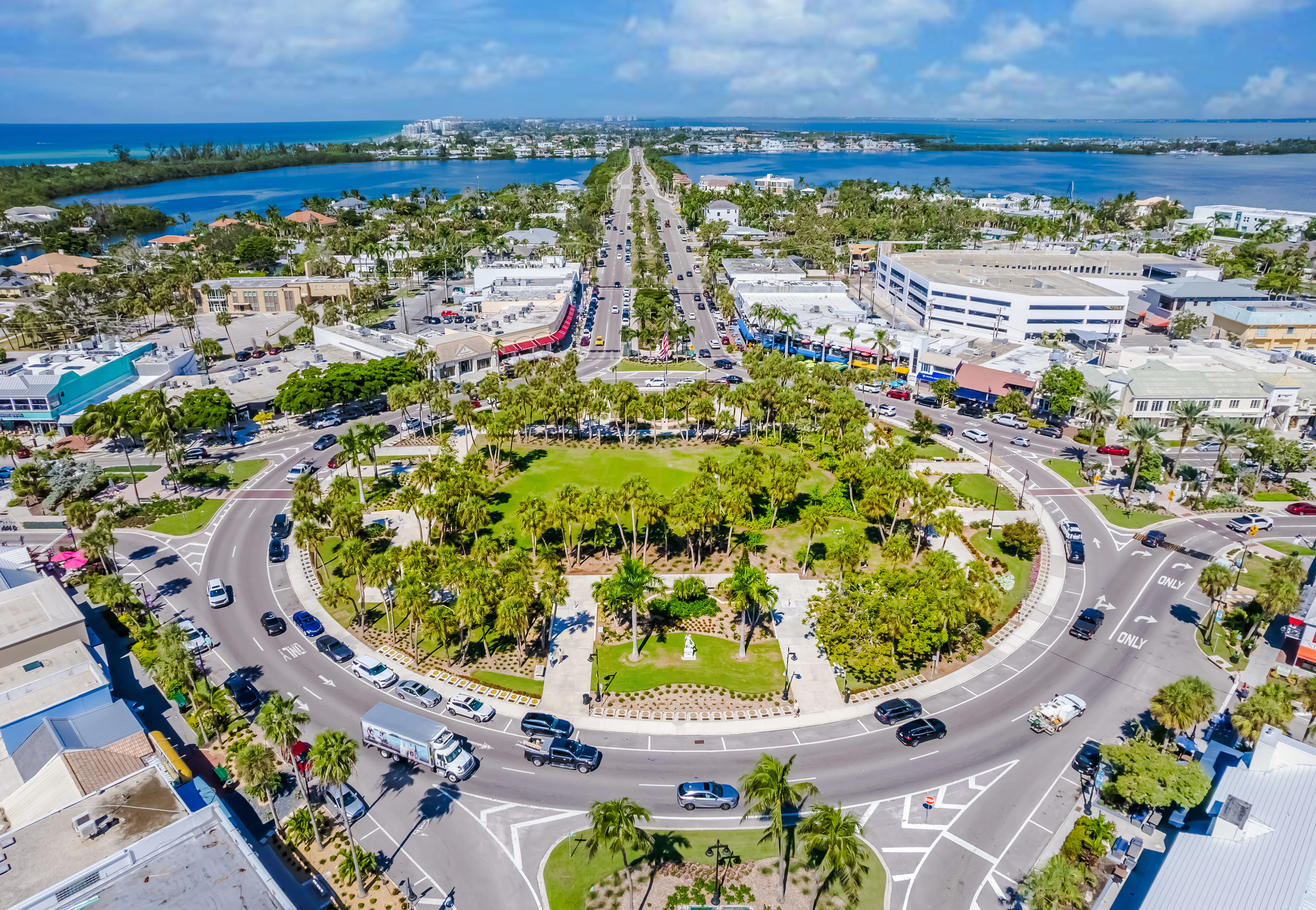st. armands circle rebuilt