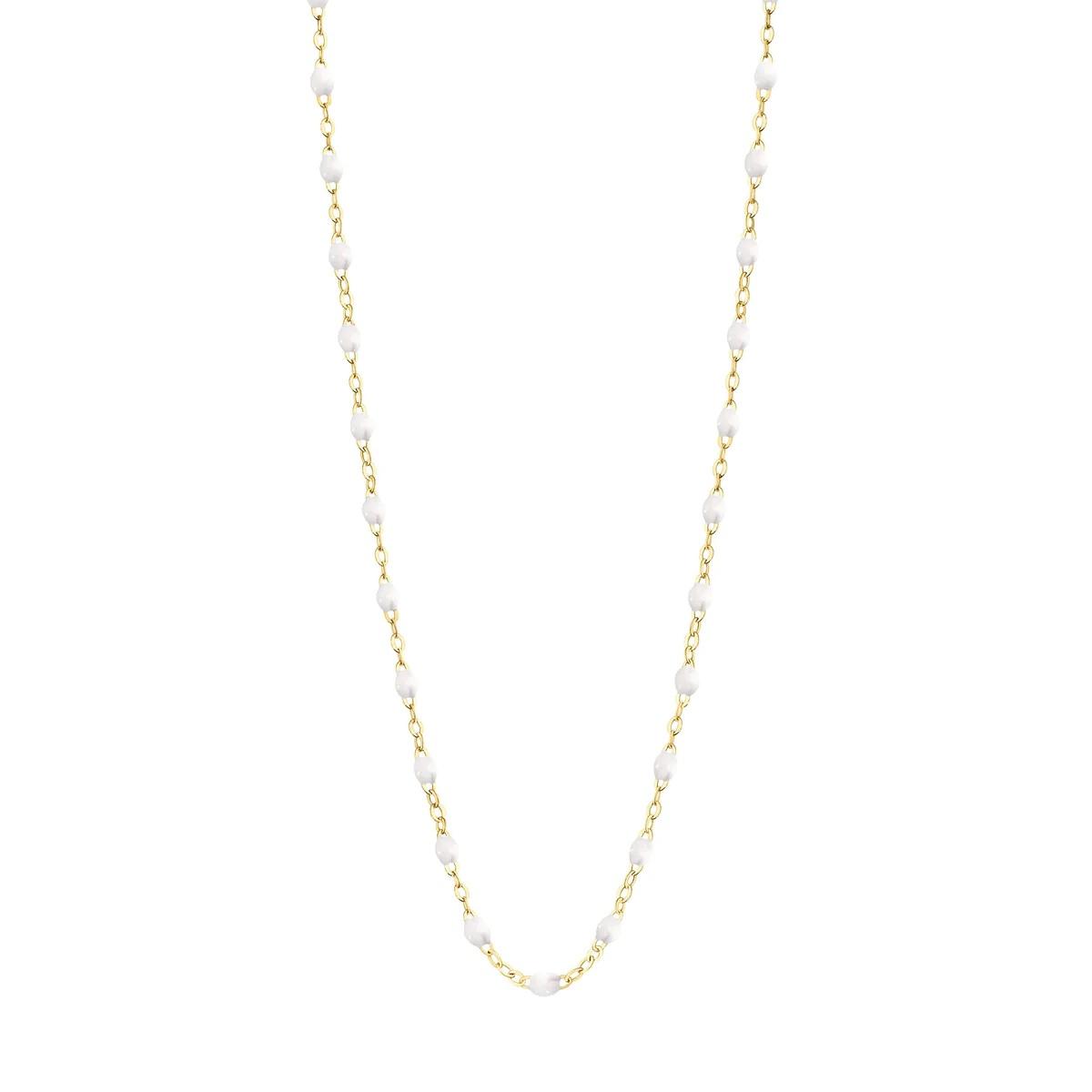Classic Gigi White Necklace 19.7'' by gigi CLOZEAU