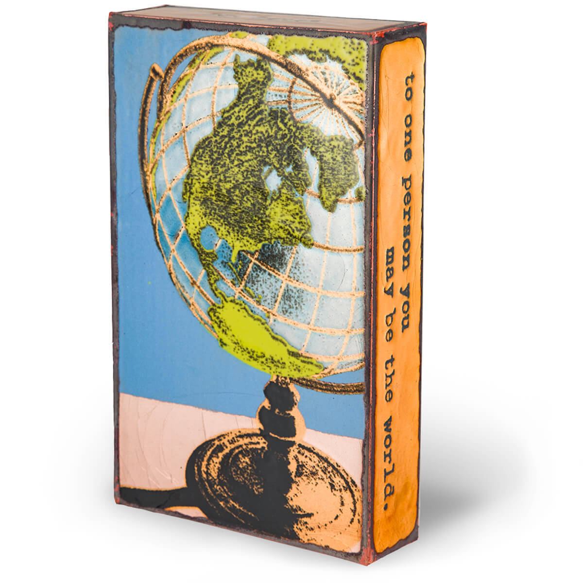 Global | Spiritile 187 | Houston Llew Spiritiles | Art and Gifts