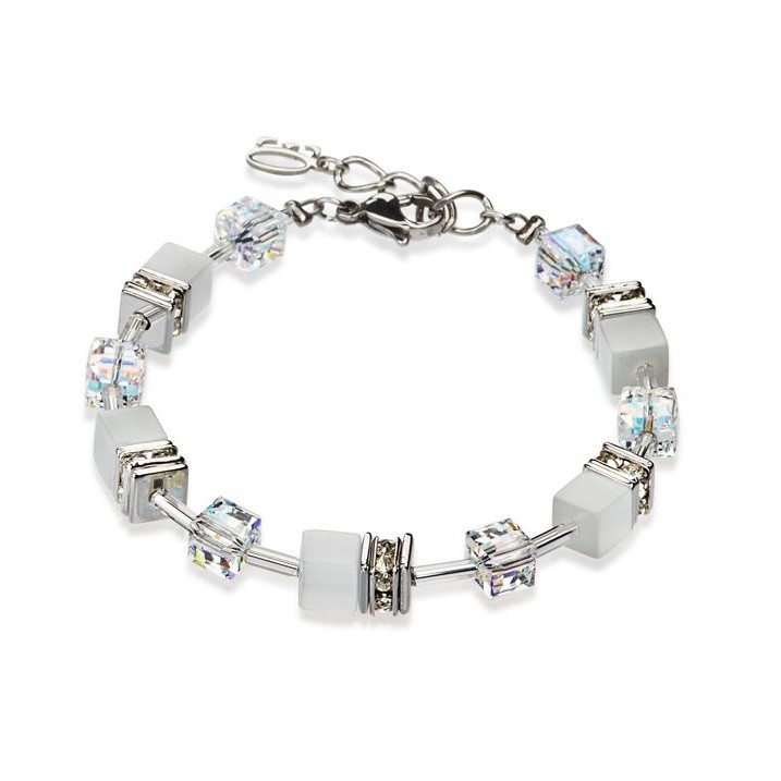 Cat Eye Bracelet White by Coeur de Lion Giving Tree Gallery