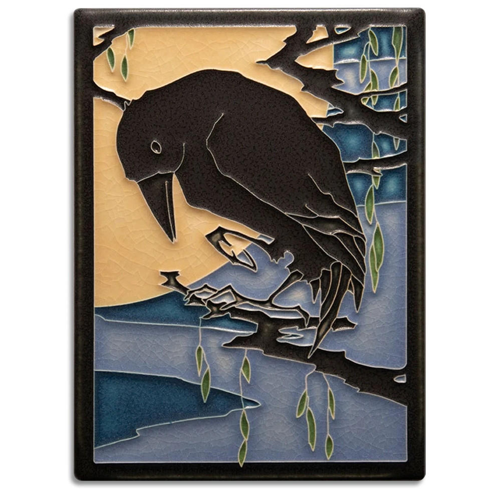Raven By Motawi Tileworks | Giving Tree Gallery