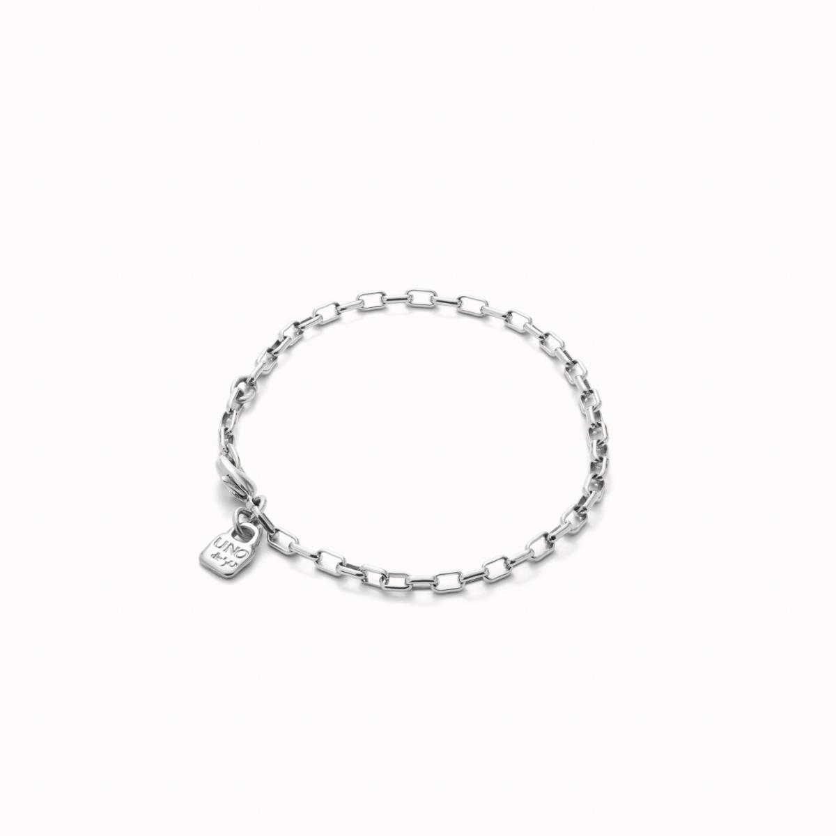 Hazte Uno Silver Bracelet with Mid-sized Links by UNOde50 | Giving
