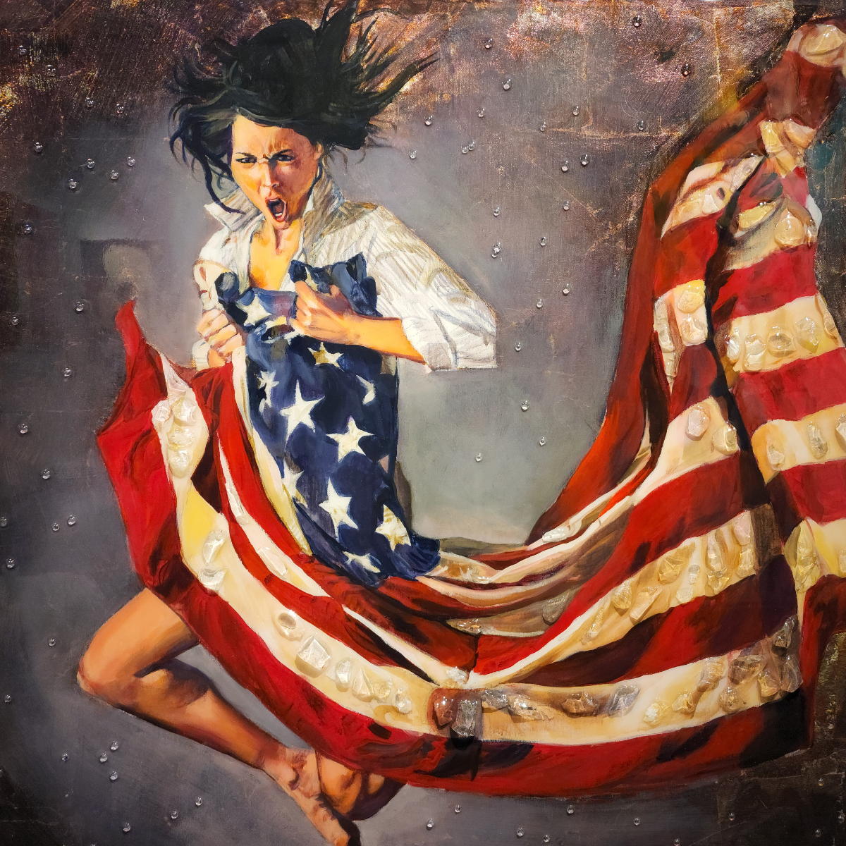 Red, White, and True: Art That Speaks When Words Fall Short