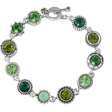 Patricia Locke Round Two Bracelet - Silver Inverness | Jewelry