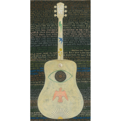 Legends #2 - Vertical Guitar Art Print Sugarboo and Co | Giving Tree