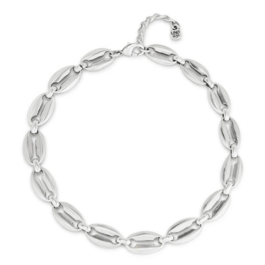 Merci Necklace in Silver by UNO de 50