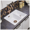 De Santii VELINO650 1.5 Bowl Inset Granite Sink