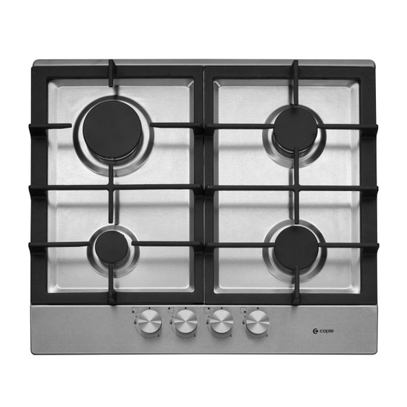 Caple, C750G, 60cm 4 Burner Gas Hob in Stainless Steel Main Image