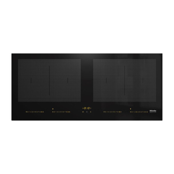 Miele KM7684FL 92cm 4 Zone Induction Hob - Black Main Image