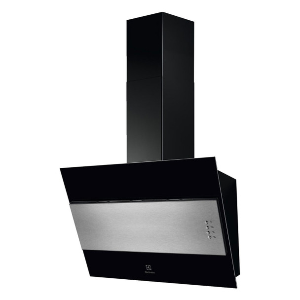 Electrolux LFV316Y 60cm Angled Glass Cooker Hood - Black Product Image