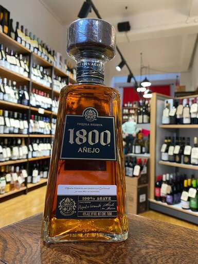 Tequila Reserva 1800 - Anejo Tequila - Cahns Wines & Spirits