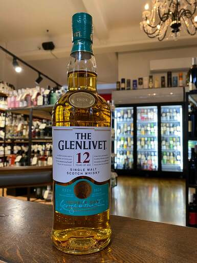 Glenlivet 'Double Oak' 12YO Single Malt Scotch Whisky 700ml Cahns